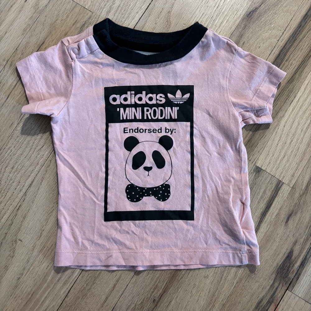 Adidas x Mini Rodini tee